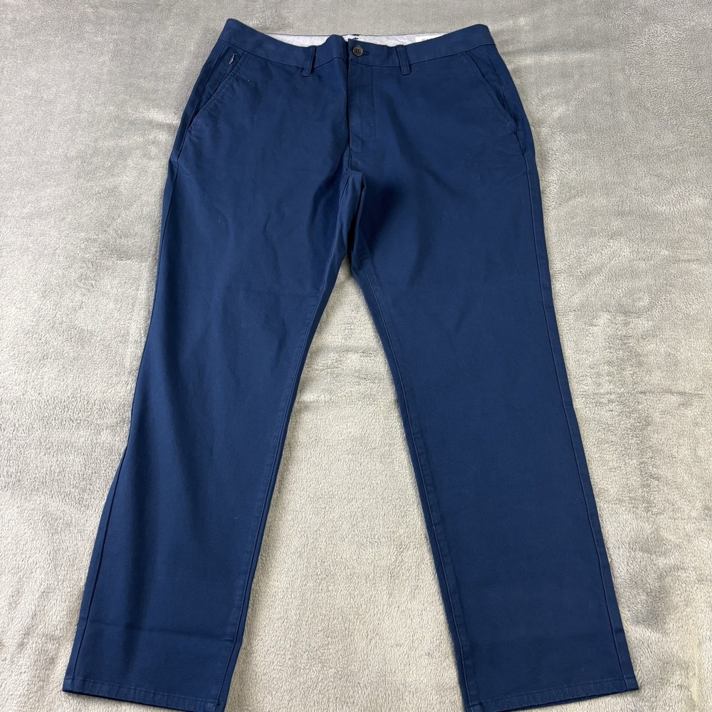 Bonobos Mens 34 Purple Pant Cotton Chino Slim Fit Casual Preppy Stretch NWOT